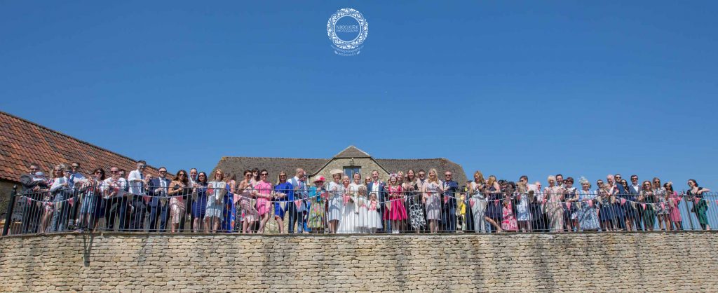 Kingscote Barn wedding photography