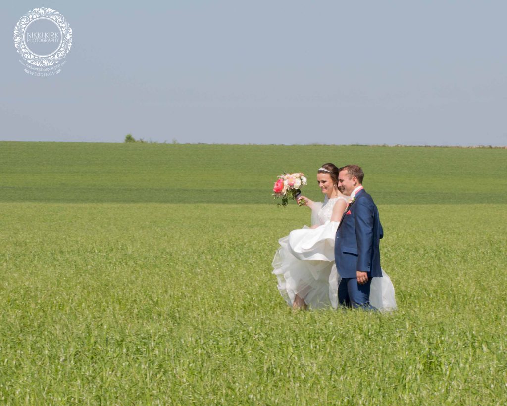 Kingscote Barn wedding photography
