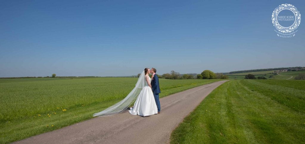 Kingscote Barn wedding photography