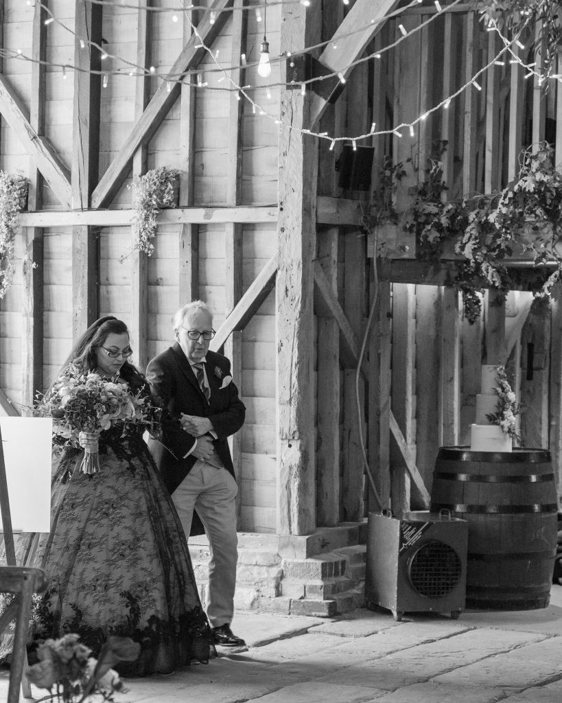 Over Barn Wedding Photography