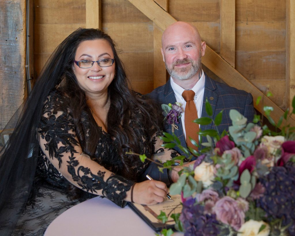 Over Barn Wedding Photography