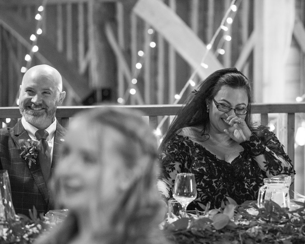 Over Barn Wedding Photography